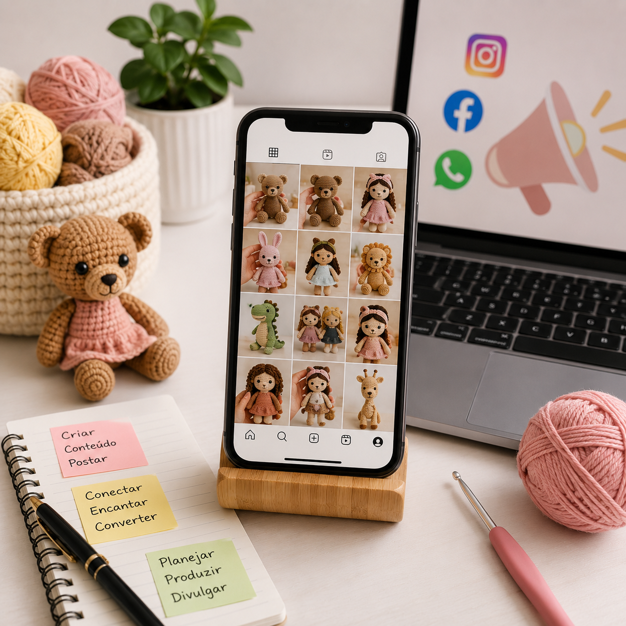 Como Divulgar Seus Amigurumis